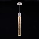 Ver imagem 2 de Lustre Pendente Bolha Cristal Tubo Empire 3 Cores Bivolt Cinderella 50d