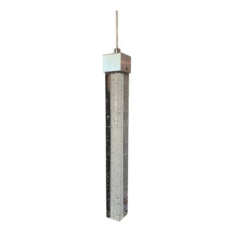 Lustre Pendente Bolha Cristal Tubo Empire 3 Cores Bivolt Cinderella 50d