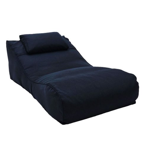 Puff Náutico Flutuante para Piscina e Jardim Área Externa Resistente Sol e Chuva Azul Marinho