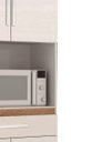Ver imagem 2 de Armário Village Cozinha 4 Portas Cor Branco com Canela