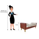 Ver imagem 6 de Recamier Félix King Size 195cm Corano Nozes e Linho Bege