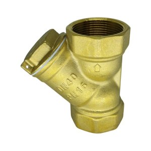 Válvula Filtro Y em Metal Tela Aço Inox de 1/2 Polegada