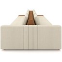 Ver imagem 7 de Sofá Ilha com Puff para Sala Living 425cm Amber M03 Linho Cru Couríssimo Whisky - Lyam Decor