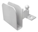 Ver imagem 1 de Fixador de pressão para porta de vidro 8 a 10mm branco