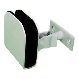 Fixador de pressão para porta de vidro 8 a 10mm branco - 4