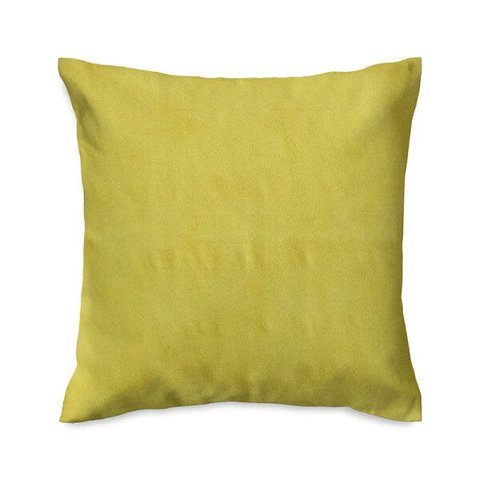Capa de almofada VivaIN suede amarelo