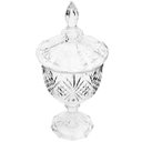 Ver imagem 1 de 24 Potiches Cristal Pedestal e Tampa para Eventos Casamentos Bomboniere Dublin Lyor
