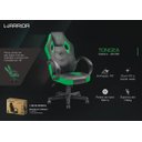 Ver imagem 3 de Cadeira Gamer Warrior Tongea Preta/Verde Profissional