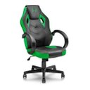 Ver imagem 1 de Cadeira Gamer Warrior Tongea Preta/Verde Profissional