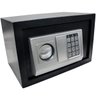Cofre Eletrônico Digital Preto 31x20x20 Cm com Chave e Senha - 3