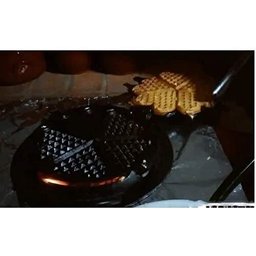 Forma Wafer Ferro Fundido Fogão a Lenha - 7