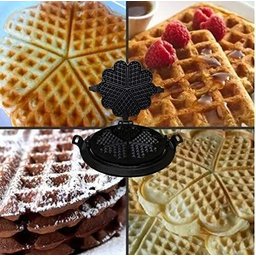 Forma Wafer Ferro Fundido Fogão a Lenha - 6