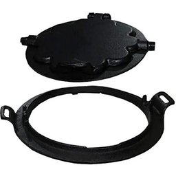 Forma Wafer Ferro Fundido Fogão a Lenha - 3