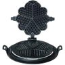 Forma Wafer Ferro Fundido Fogão a Lenha - 1