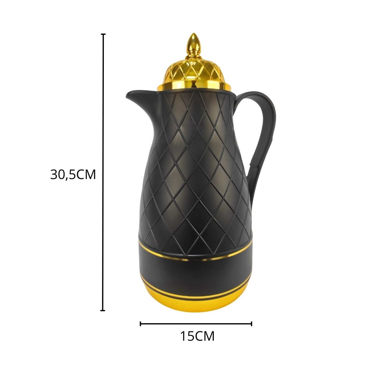 Garrafa Térmica para Café Chá Suco Luxo Elegânte Partna 4171p - 4