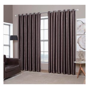 Cortina para Sala de Quarto Blackout Embossed 300x250cm Malta Sultan