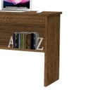 Ver imagem 2 de Escrivaninha Mesa Aparador 1 Gaveta + Chave Canela Orquidea