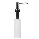 Ver imagem 4 de Kit Lixeira 20cmX30cm 6L Embutir No Granito Inox 304 E Dosador