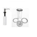 Ver mais imagens de Kit Lixeira 20cmX30cm 6L Embutir No Granito Inox 304 E Dosador