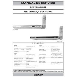 Cr Dvd Semp Dvd3180 = Dvd3150 7050 7050vk Sd7050vk 7070 7070vk Sd7070vk 7080vk Sd7080vk Sd-5980 Sd-7 - 4