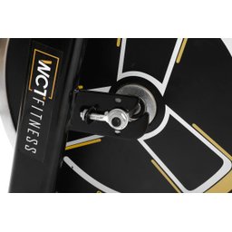 Bicicleta Spinning com Roda de Inercia de 8kg - Preto e Amarelo - 10