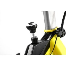 Bicicleta Spinning com Roda de Inercia de 8kg - Preto e Amarelo - 2