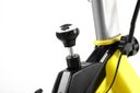 Ver imagem 2 de Bicicleta Spinning com Roda de Inercia de 8kg - Preto e Amarelo