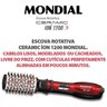 Escova Rotativa Mondial Modeladora Cerâmica 1200W 2 Velocida:220V - 5
