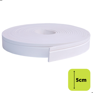 Moldura Roda-meio de EVA 12 metros - 50mm x 8mm autocolante 5c1