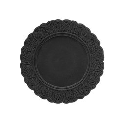 SOUSPLAT DE PLASTICO MERIDA PRETO 33cm - 2