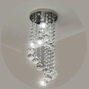 Ver imagem 1 de Lustre Acrílico Cristal Alto Brilho Redondo 30 Cm de Altura