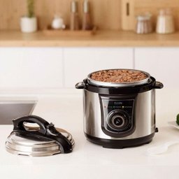 Panela de Pressão Elétrica 127V 4L com Copo Medidor e Colher - 2