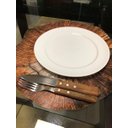 Ver imagem 1 de Kit de Jogo Americano Tronco de Arvore 35cm X 45cm 12 Uni.