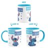 Caneca Stitch com Café sem Café em Cerâmica 325ml Divertida - 3