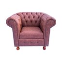 Ver imagem 2 de Poltrona Luiz XV Chesterfield Capitone Antilope
