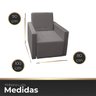 Poltrona Retrátil Cama Confortável de Linho Luiza - 6