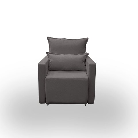 Poltrona Retrátil Cama Confortável de Linho Luiza