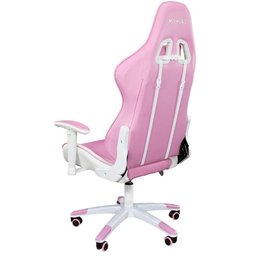 Cadeira Gamer Mx5 Giratória Branco e Rosa Mymax - 6
