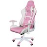 Cadeira Gamer Mx5 Giratória Branco e Rosa Mymax - 7