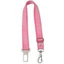 Ver imagem 1 de Cinto de Segurança Veicular Ajustável Para Cachorros e Gatos Rosa