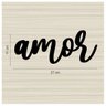 Lettering Amor Decorativos de Parede Mdf 27cm - 3