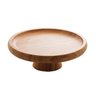 Prato para Bolo Verona Madeira com pé de Bambu Lyor 1559 - 3
