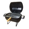 Churrasqueira A Bafo Carvão Pequena Pretaa Portátil - 2