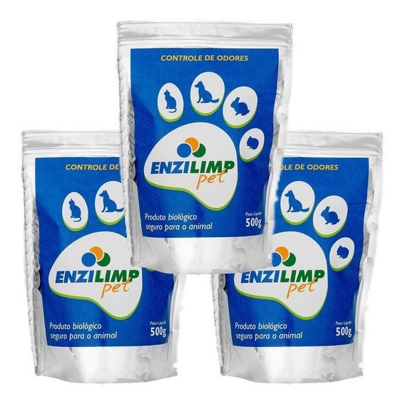 Enzilimp Pet Biodegrador - Tira Odor Urina Fezes 150g - 2