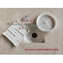 Ver mais imagens de Ralo Oculto 10x10cm Invisível Branco