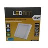 Plafon LED Sobrepor Quadrado 18W Branca LEDbee - 2