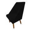 Kit 06 Cadeiras Para Sala de Jantar Ana Pés Palito Veludo Preto D'Classe Decor - 3