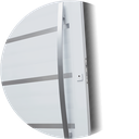 Ver imagem 4 de Porta Pivotante Premium PVC TECPLUS100 216 x 100 e.Brimak