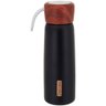 DELICATE GARRAFA TÉRMICA 22x7x7cm 500ml INOX PRETO PAREDE DUPLA - 2