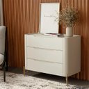 Ver imagem 1 de Cômoda 3 Gavetas L97 X A81,5cm Mdf